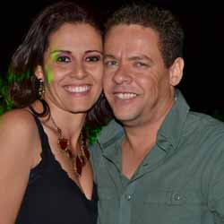 Wanderley e Leidiane comemoram aniversário