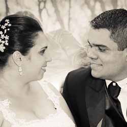 Fabiana e Adriano se casam no CPP
