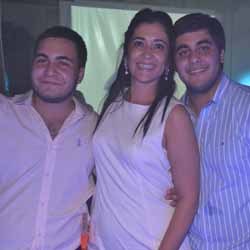 Família Garms comemora a chegada de 2014