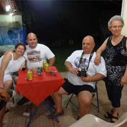 Clique do réveillon da família Tranquilino