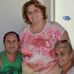 Rita Bazzo comemora aniversário em família