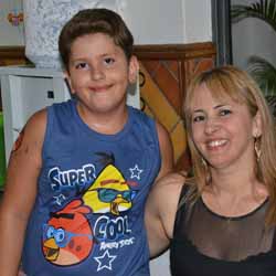 Kleber Júnior festeja seus 9 anos