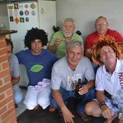 Bloco de Carnaval se reúne para churrasco