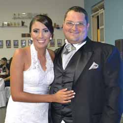 Elaine e Luiz Fernando se unem pelo matrimônio