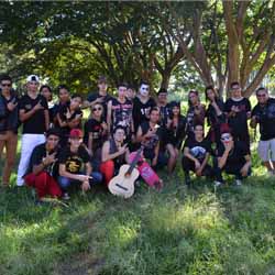 Alunos do 3º ano da ETEC realizam trote