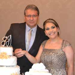 Jacqueline e Ulisses celebram Bodas de Prata