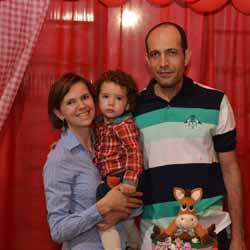Gabriele apaga a sua 2ª velinha