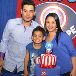Diego Felipe comemora seu 5º aniversário