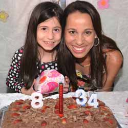 Ana Julia e Gisele festejam idade nova