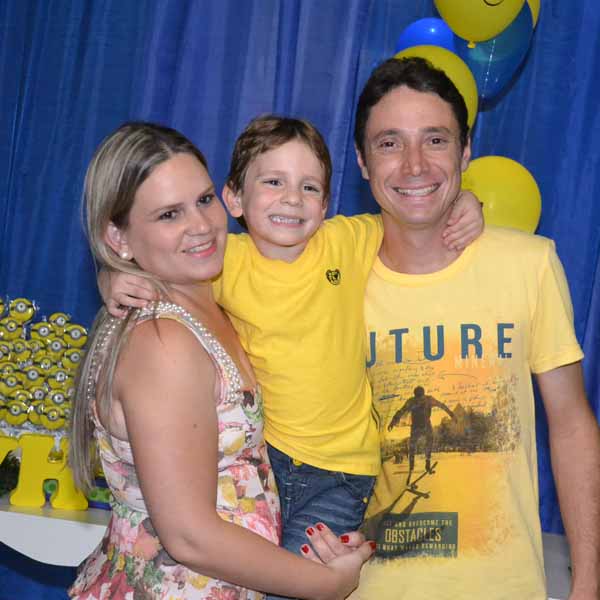 Victor Hugo comemora com festa seus 4 aninhos