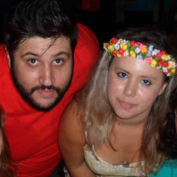 Rolou muita diversão no Chá de Cozinha de Mari Nicolle e Cheyenne