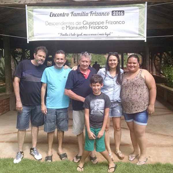 Família Frizanco realiza encontro