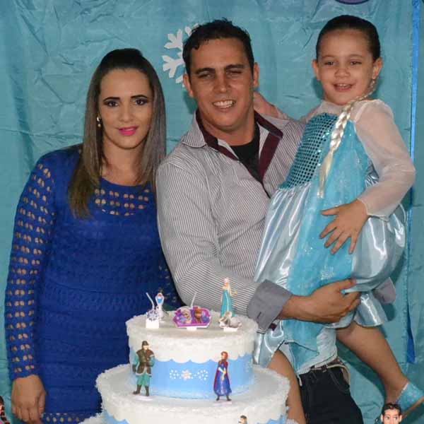 Pamela ganha festa para comemorar os seus 4 aninhos