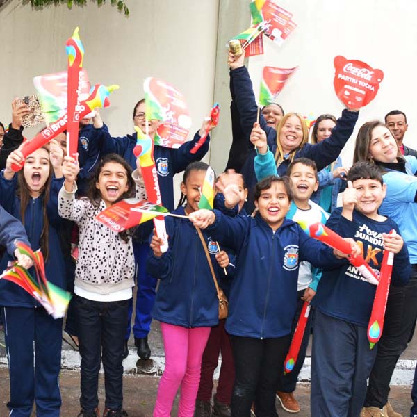 Cliques feitos durante o trajeto do revezamento da Tocha Olímpica - P2