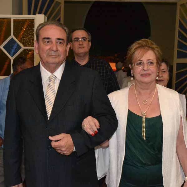 Suely e Luiz Carlos celebram Bodas de Ouro