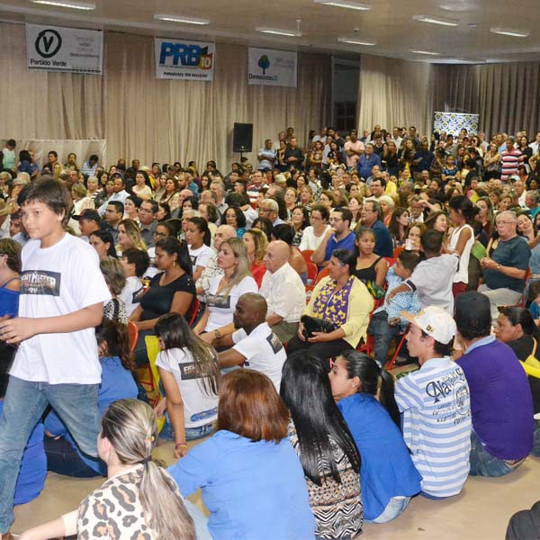 Coligação Novos Rumos realiza convenção e lança Almira Garms como candidata - P2