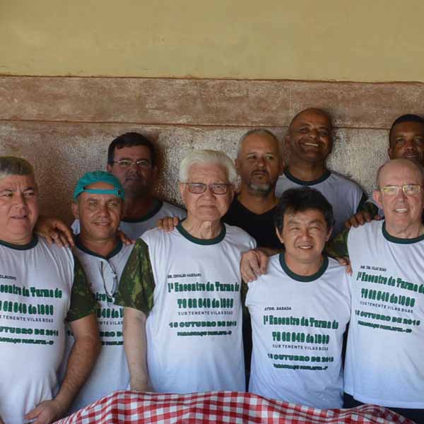 Atiradores do TG da turma de 86 se reencontram