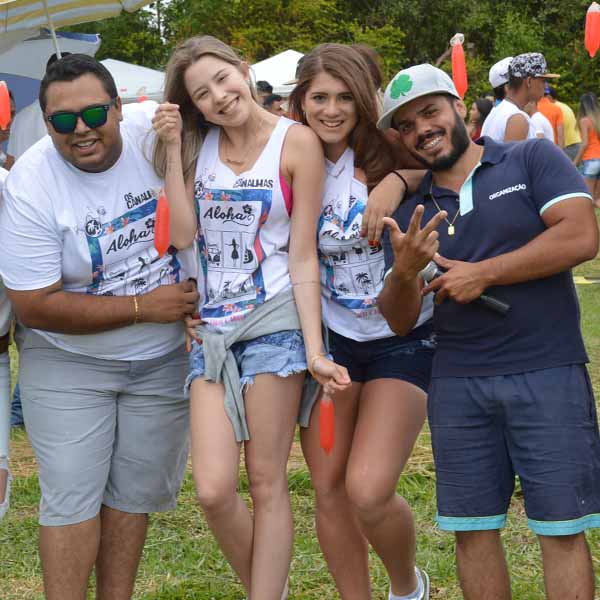 Blocos do 'O Hawai é Aqui' participam de gincana
