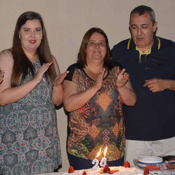 Festa em dobro na família Moreira