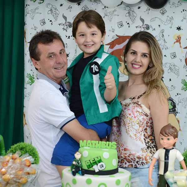 Matheus Albuquerque festeja a chegada do seu 7º aniversário