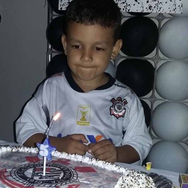 Guilherme de Mattos faz 5 aninhos e comemora com festa