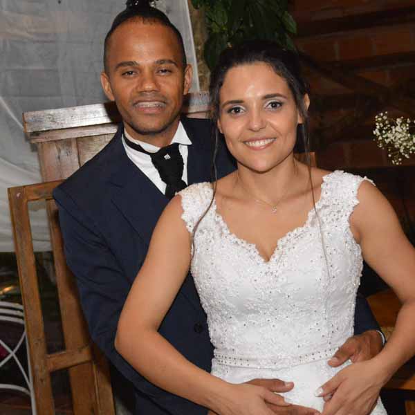João de Jesus e Joice se unem pelo matrimônio