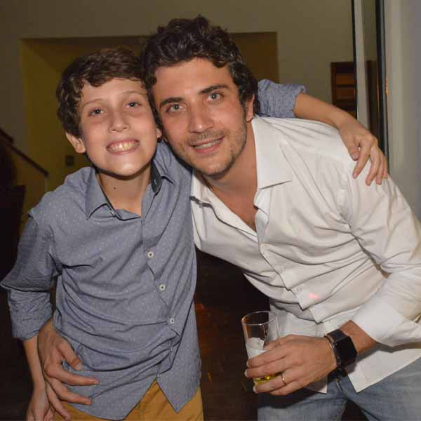 Irmãos Felipe e Fredy celebram juntos mais um ano de vida