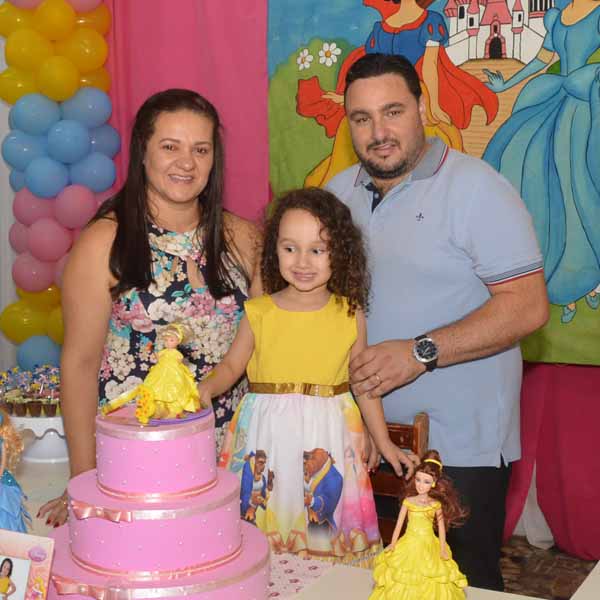 Ana Beatriz festeja o seu 3º aniversário