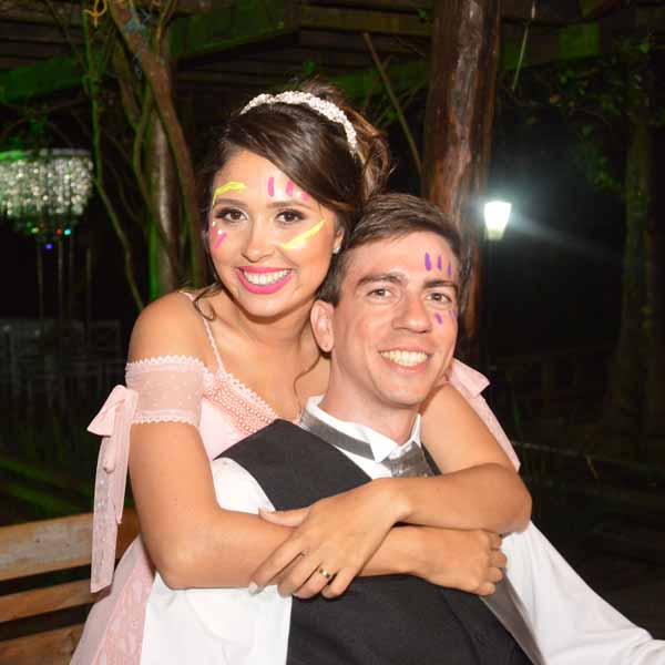 Guilherme Mendes e Ana Flávia se unem pelo matrimônio