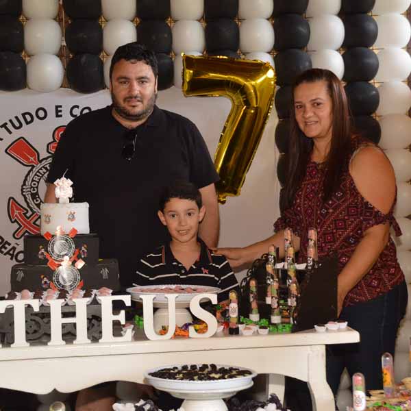Matheus Stanckeviz festeja os seus 7 anos