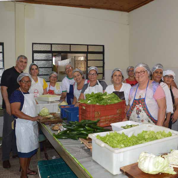 Almoço na Igreja Santo Antônio