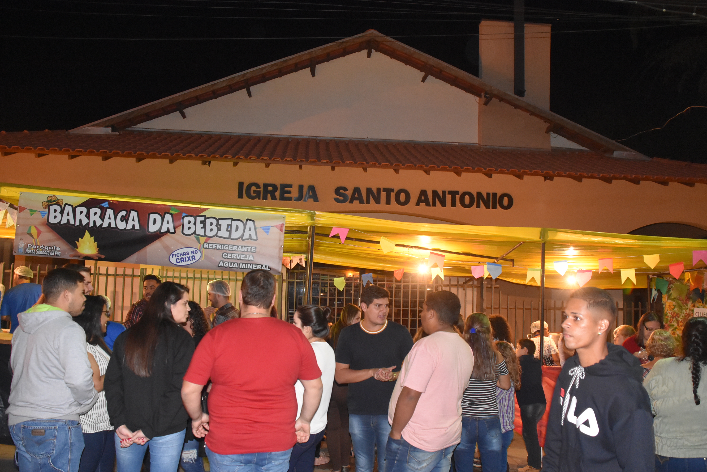 Quermesse na Igreja Santo Antônio