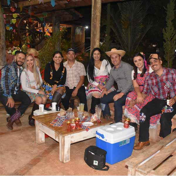 Grupo de Ciclistas Solta o Freio, realiza festa Junina