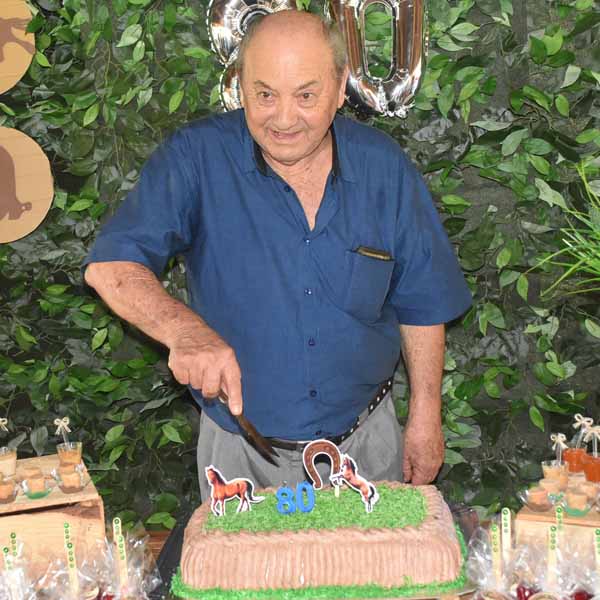 Com muita animação, José Sebastião Alves celebra os seus 80 anos