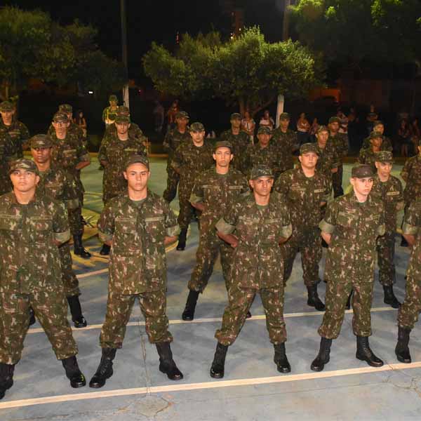 Formatura de Matrícula dos novos atiradores