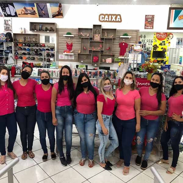 Calcevest continua em homenagem neste sábado referente ao mês Outubro Rosa