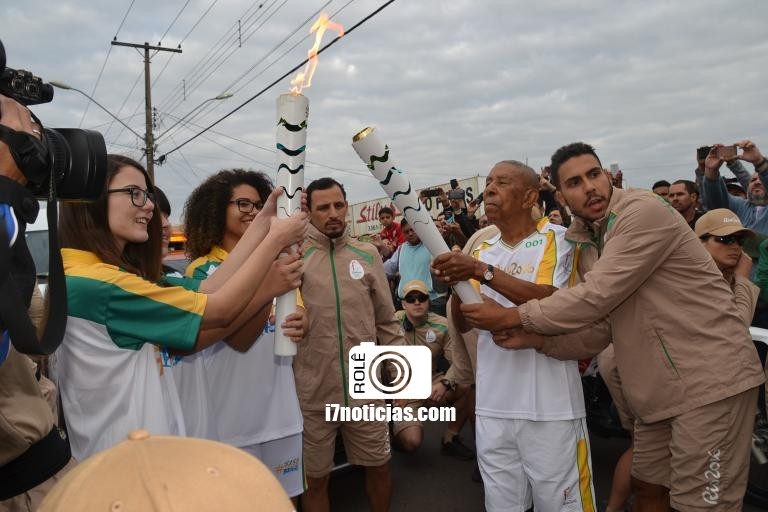 RETROSPECTIVA - 29/06/2016 - Cliques feitos durante o trajeto do revezamento da Tocha Olímpica.