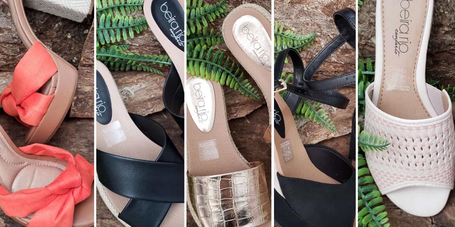 coleção primavera verão 2019 sandalias