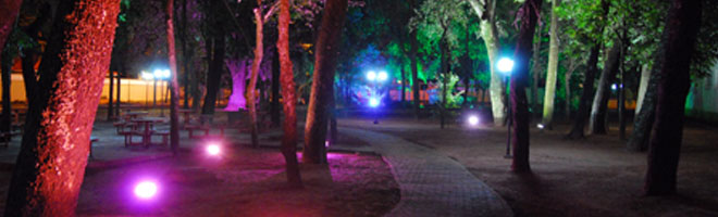Prefeitura instala nova iluminação no Parque dos Pioneiros “José Lino de Paiva Filho”