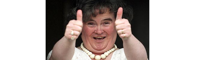 Igreja quer que Susan Boyle cante para o papa no Reino Unido