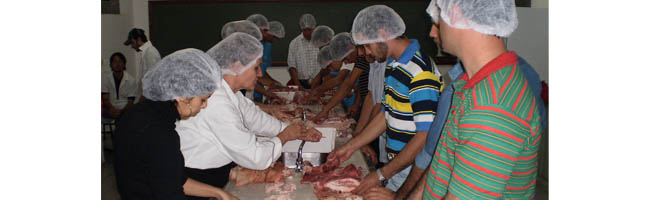 Industrialização da Carne Suína é tema de curso para alunos da ESAPP
