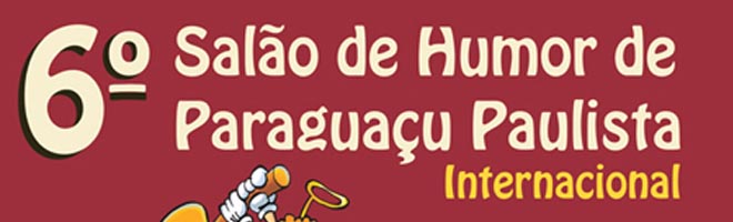 Abrirá este mês as inscrições para o 6º Salão de Humor