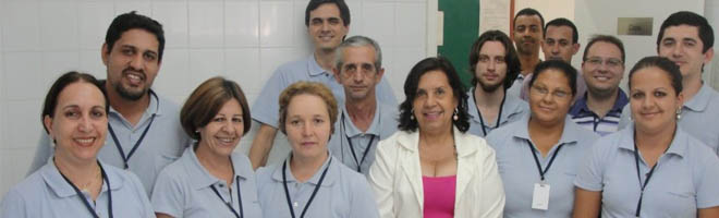 Funcionários da Casa da Lei comemoram aniversário da funcionária Léa