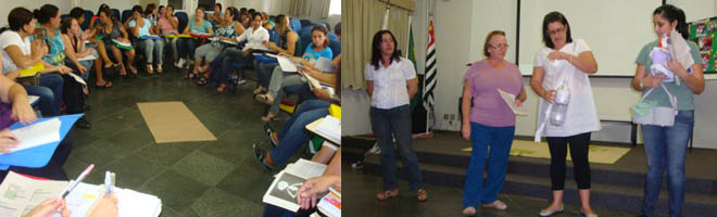 Creches Municipais desenvolvem projetos de artes e com “Bebetecas”