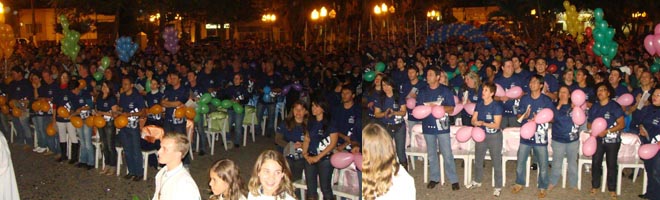 5º Acampamento Sênior de Paraguaçu Pta. é encerrado com missa e grande festa!