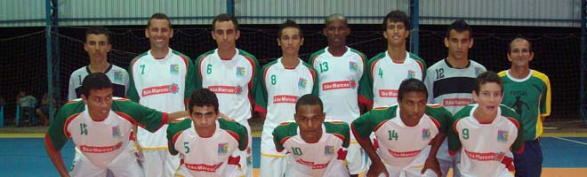 Futsal adulto de Paraguaçu estréia dia 1º na Copa Record 2010