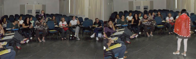 Departamento de Educação realiza HTPC com oficinas para a Educação Infantil