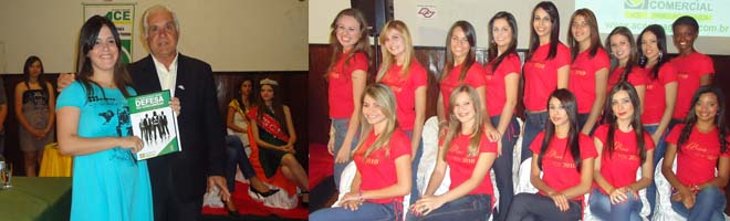 ACE faz entrega do novo Código de Defesa do Consumidor e apresenta as candidatas à Miss Comerciária