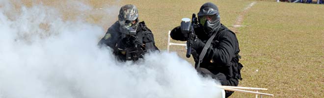 Paintball é sucesso na Caravana Esportiva e estará na 10ª Expo Paraguaçu