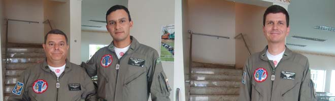 Equipe da Esquadrilha da Fumaça chega em Paraguaçu